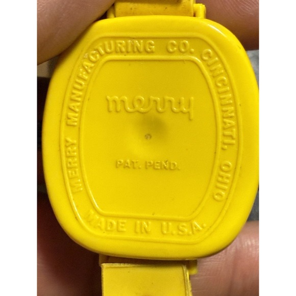 Vintage Working Childrens Animated Mechanical Wind-Up SEE-SAW Watch Merry (read)